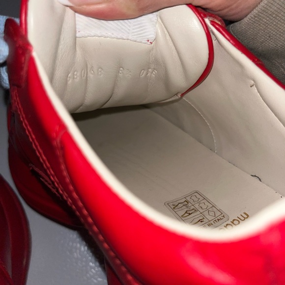 Men’s gucci rython red sneaker - Picture 5 of 5